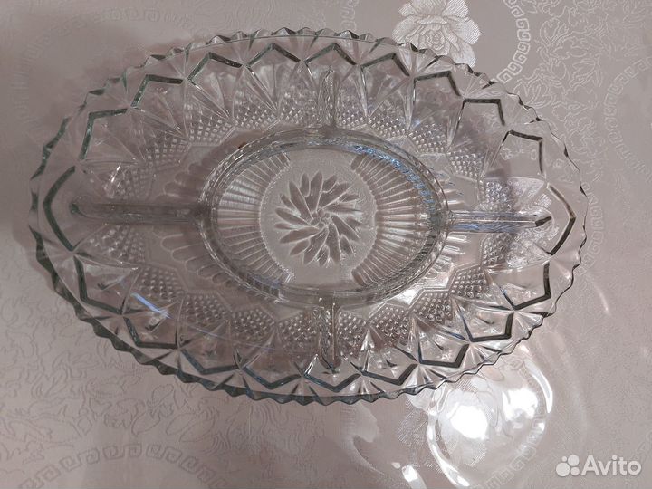 Менажница стекло