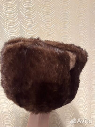 Мужская шапка обманка