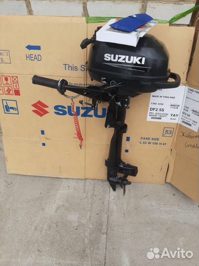 Лодочный мотор Suzuki 2,5