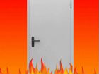 Дверь противопожарная 970/870-2070 огнестойкая ei6