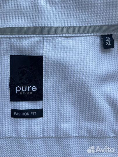 Новая рубашка Pure XL(52) 17/43 Body fit высок.рос