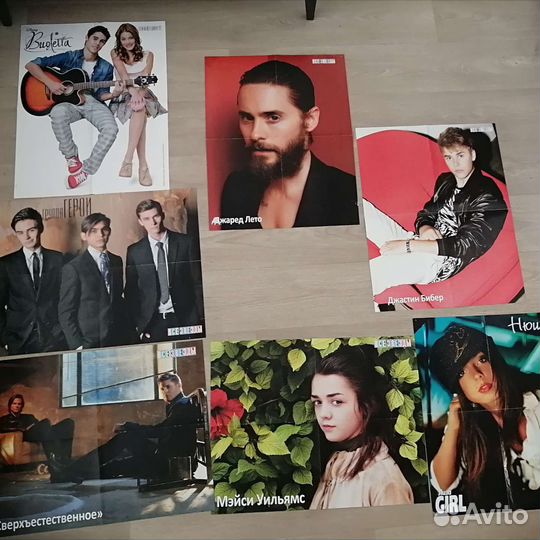 Плакаты постеры много разных