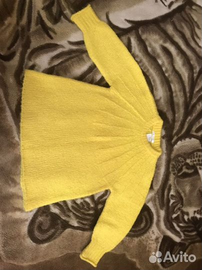 Теплая кофта для девочки на 6 лет