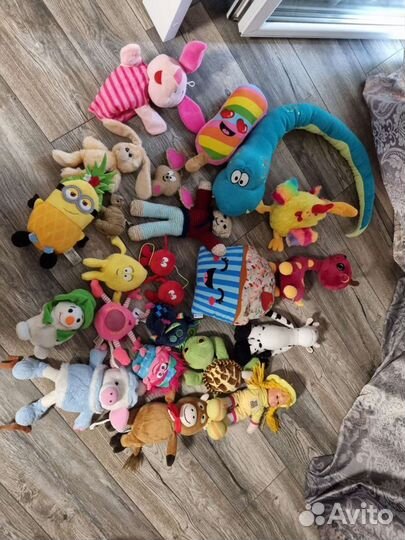 Мягкие игрушки пакетом