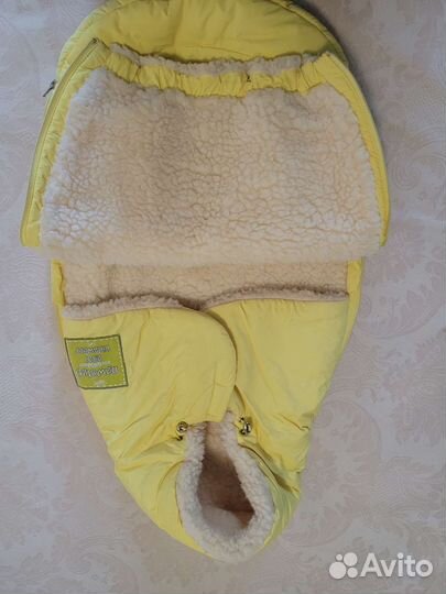 Конверт кокон на выписку