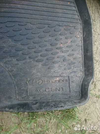 Ковры в хундай Акцент и киа рио
