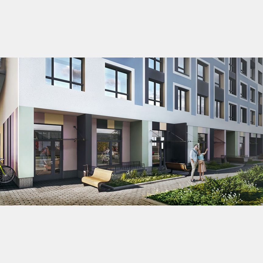 3-к. квартира, 67,8 м², 15/22 эт.