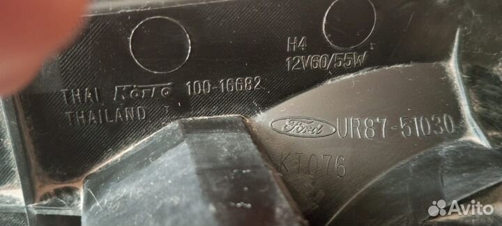 Фары на ford ranger 2 (2006-2008)