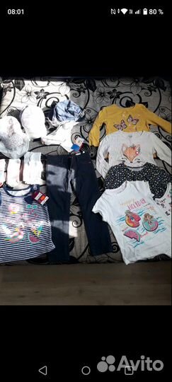 Вещи для девочки пакетом