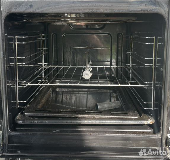 Стеклокерамическая плита, индукционная, с духовкой