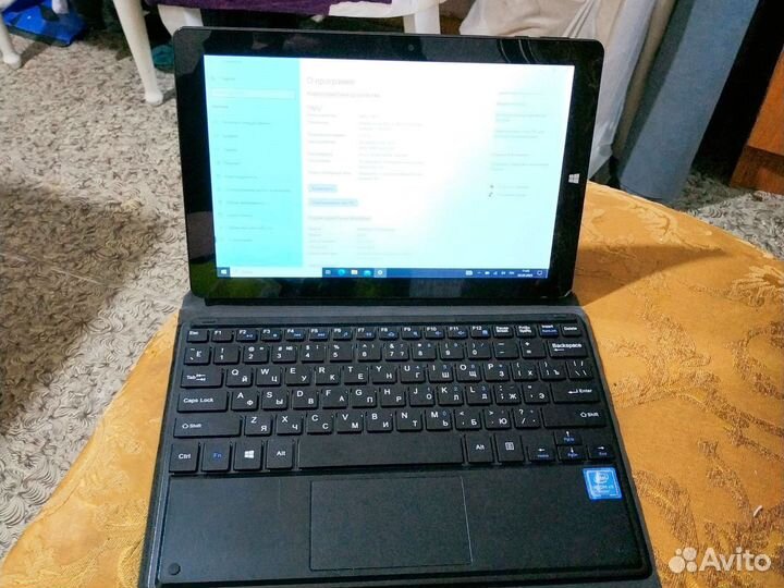 Планшет на windows 10 с клавиатурой