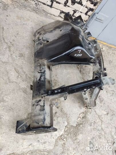 Лонжерон четверть передняя левая Порш Каен 955 957