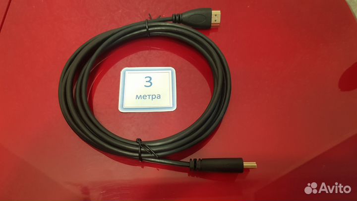 Кабель hdmi 3м, 2м, 1.5м video 4K