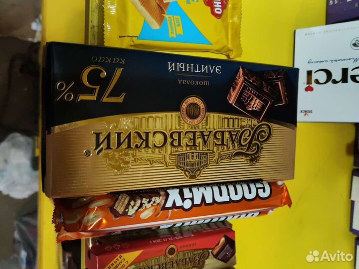 Шоколад бабаевский 90гр и не только