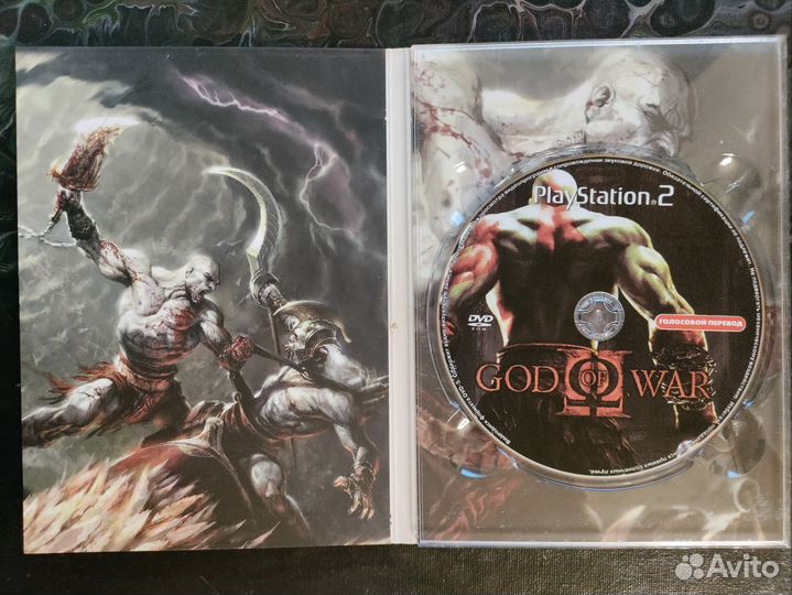 God of war коллекционное издание playstation 2