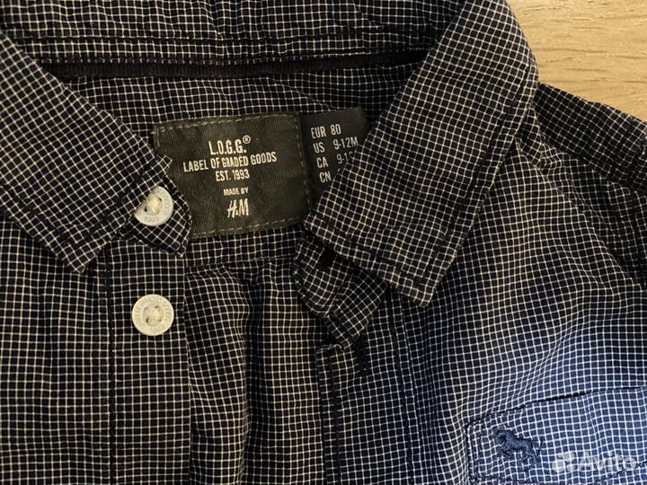 Рубашка hm 80