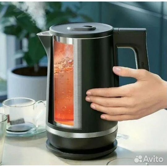 Чайник электрический Philips HD9396/90, черный