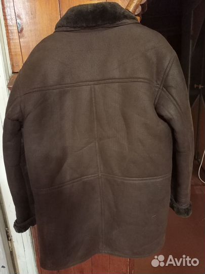 Дубленка натуральная мужская р. 52