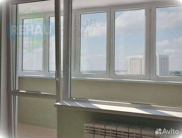 Окно пвх с установкой в рассрочку