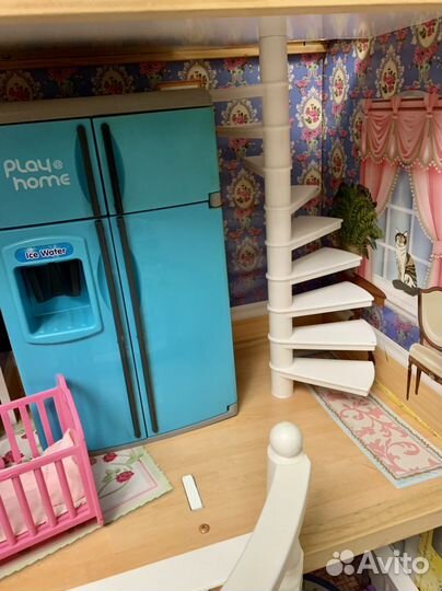 Кукольный домик kidkraft с мебелью