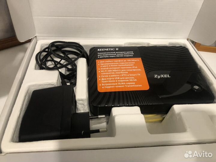 Wi fi роутер Zyxel KeeneTic