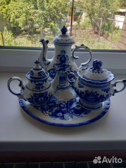 Гжель,фарфор