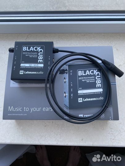 Фонокорректор Legmannaudio Black Cube