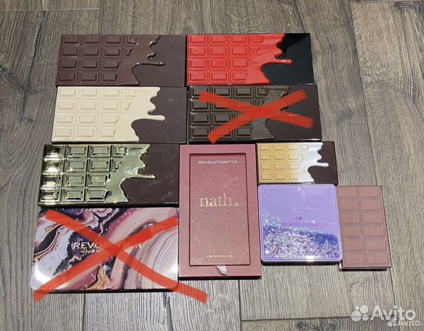 Revolution Палетки теней