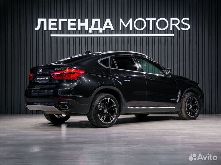 BMW X6 3 AT, 2016, 134 898 км