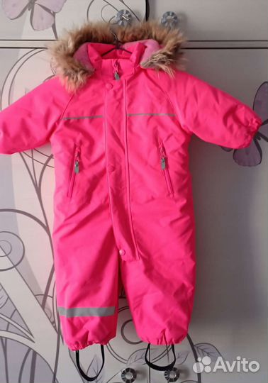 Зимний комбинезон для девочки 80