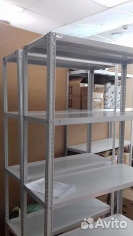 Стеллажи металлические