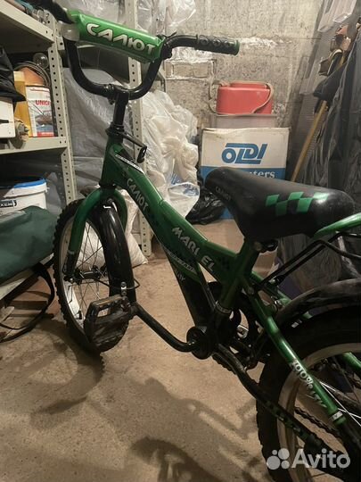 Детский велосипед четырехколесный