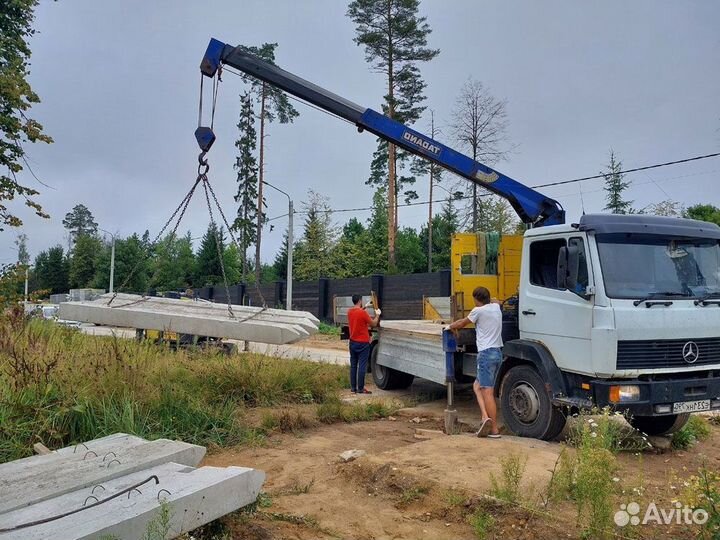 Жб сваи. Доставка и монтаж