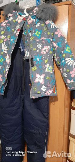 Зимний комбинезон для девочки