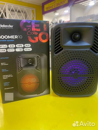 Bluetooth колонка Defender boomer10 (К3)
