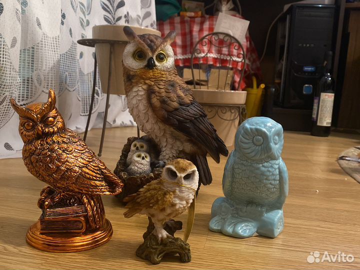 Совы фигурки