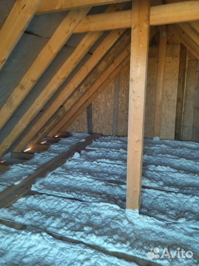 Утепление пенополиуретаном помещений