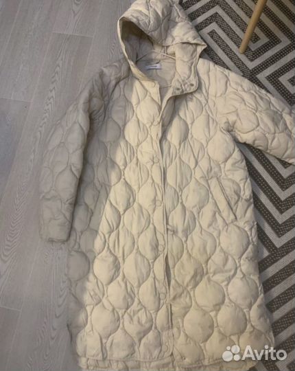 Плащ пуховик