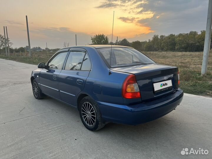 Hyundai Accent 1.5 МТ, 2007, 156 000 км