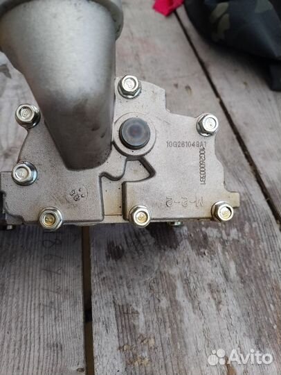 Масляной насос на hyundai ах35