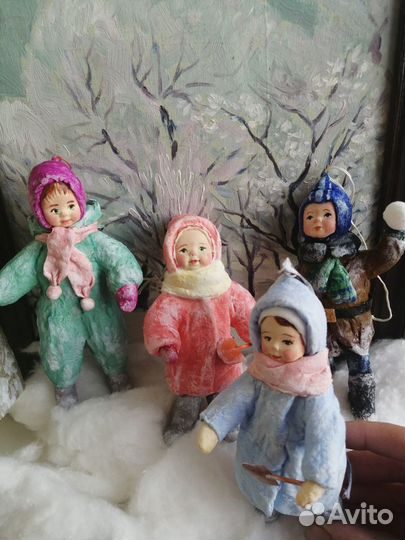 Праздничные игрушки Куклы авторские