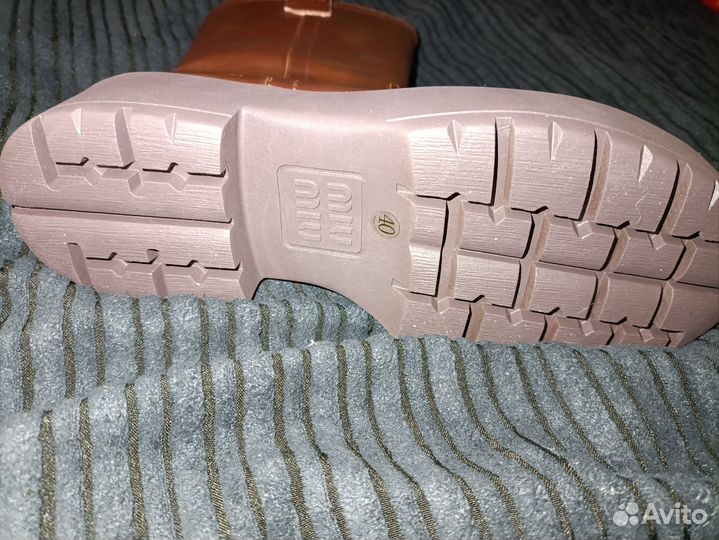 Сапоги женские замшевые