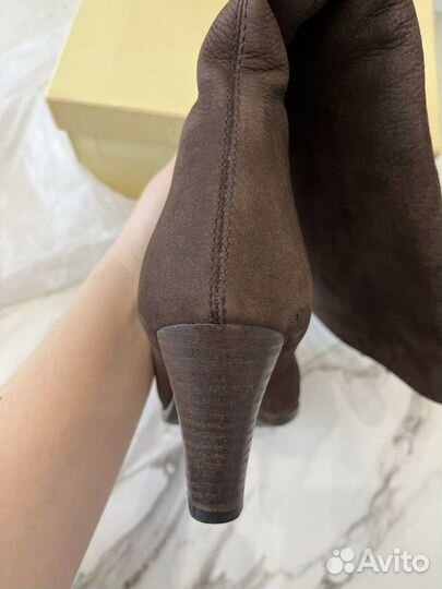 Сапоги зимние из нубука