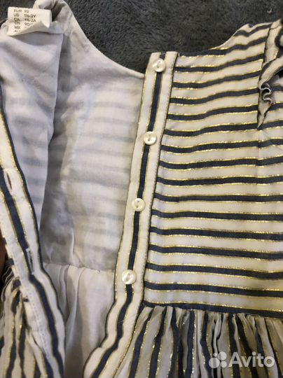 Платье hm 92 праздничное