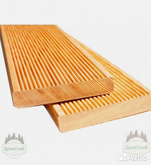 Доска террасная палубная лиственница