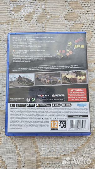 Игры на ps5 Wreckfest