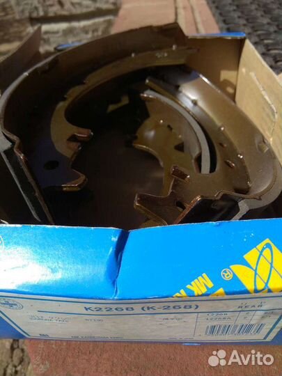 Колодки тормозные K2268 4шт