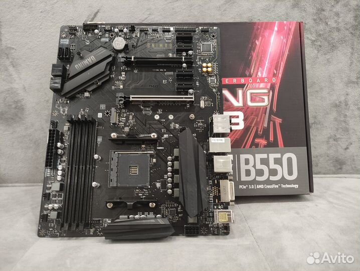 Материнские платы AM4 B450/550 MSI/GigaByte