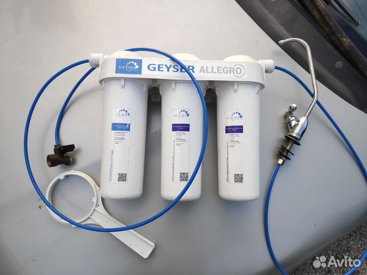 Фильтр для воды гейзер