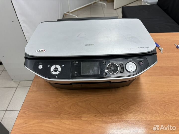 Струйный принтер epson rx590 на запчасти